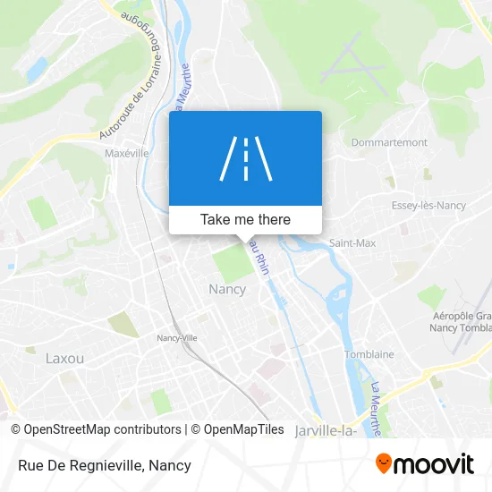 Rue De Regnieville map
