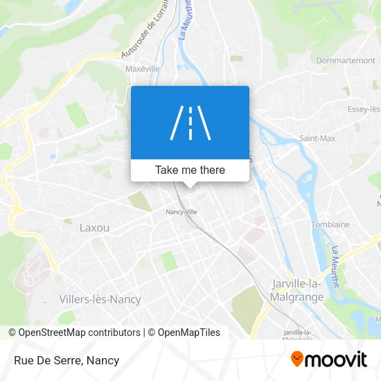 Rue De Serre map