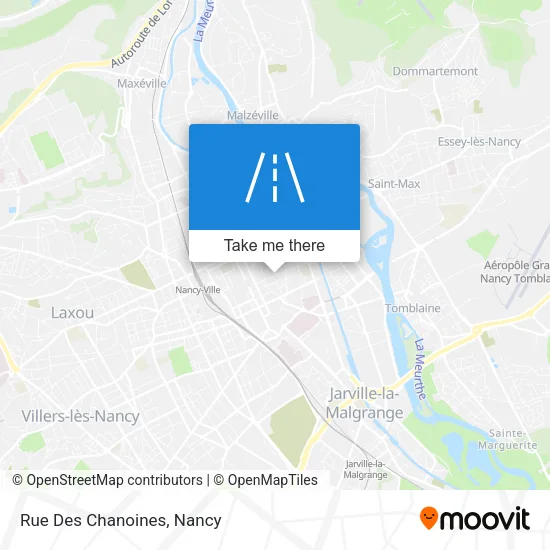 Rue Des Chanoines map