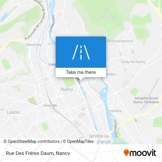 Rue Des Frères Daum map