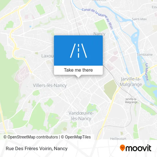 Rue Des Frères Voirin map