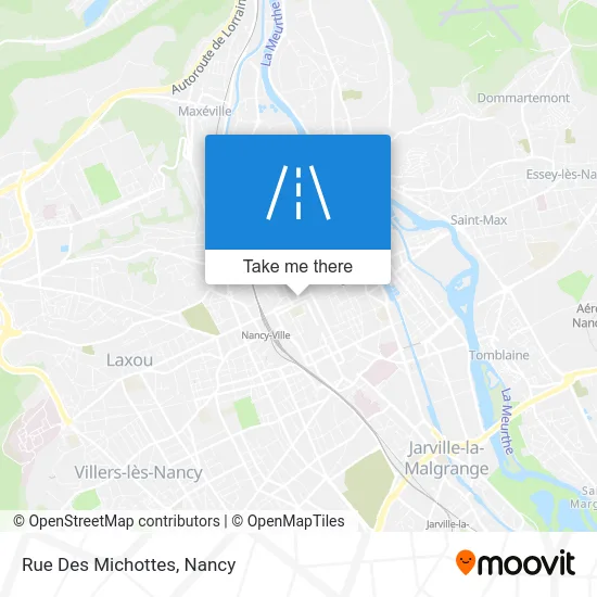 Rue Des Michottes map