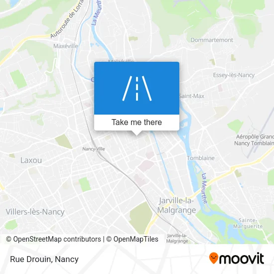 Rue Drouin map