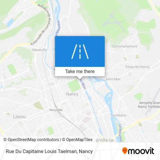Rue Du Capitaine Louis Taelman map