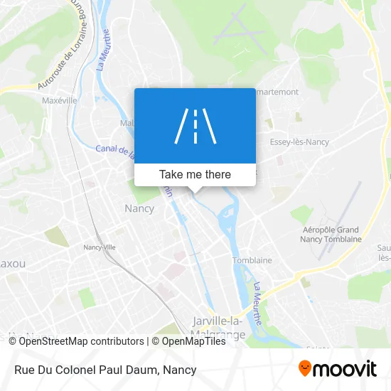 Rue Du Colonel Paul Daum map