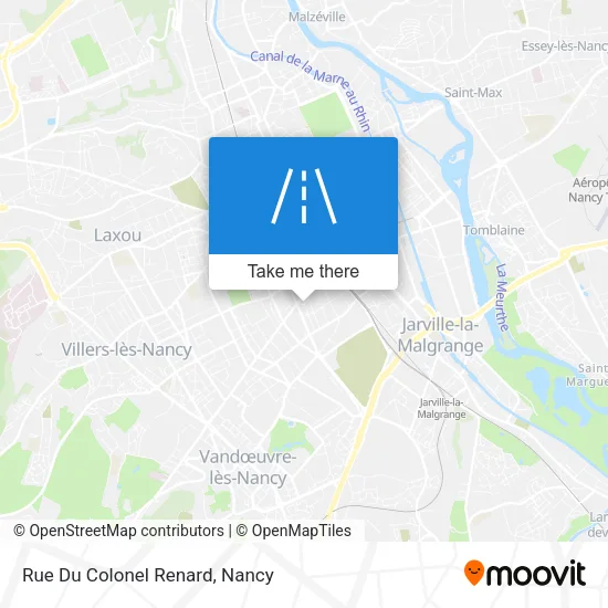 Rue Du Colonel Renard map