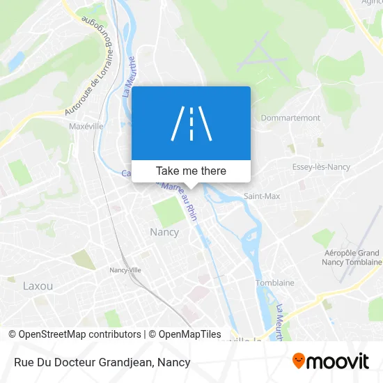 Rue Du Docteur Grandjean map