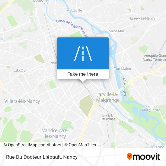 Rue Du Docteur Liébault map