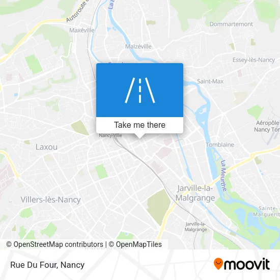 Rue Du Four map