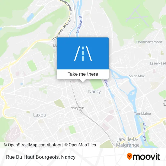 Rue Du Haut Bourgeois map