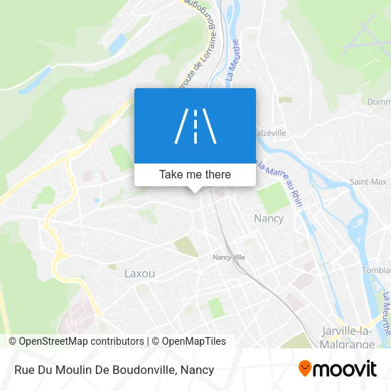 Rue Du Moulin De Boudonville map