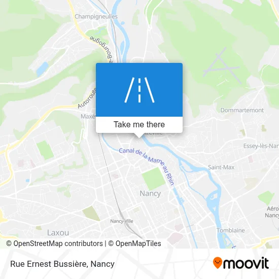 Rue Ernest Bussière map