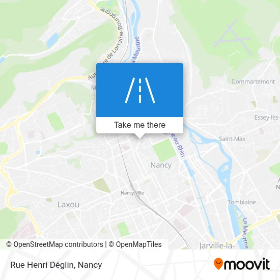 Rue Henri Déglin map