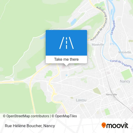 Rue Hélène Boucher map