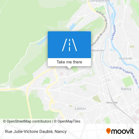 Rue Julie-Victoire Daubié map