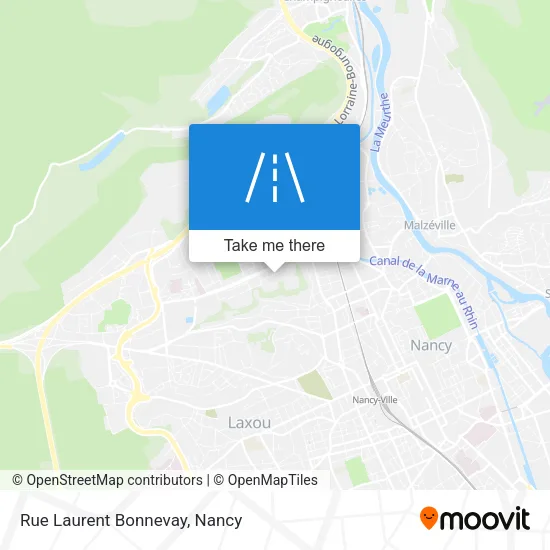 Rue Laurent Bonnevay map