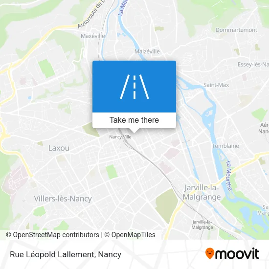 Rue Léopold Lallement map
