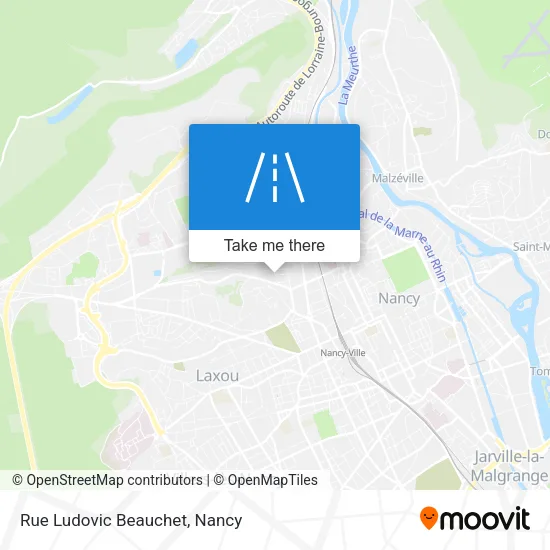 Rue Ludovic Beauchet map