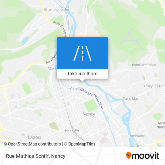 Rue Mathias Schiff map