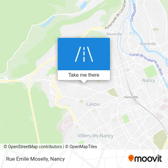 Rue Émile Moselly map