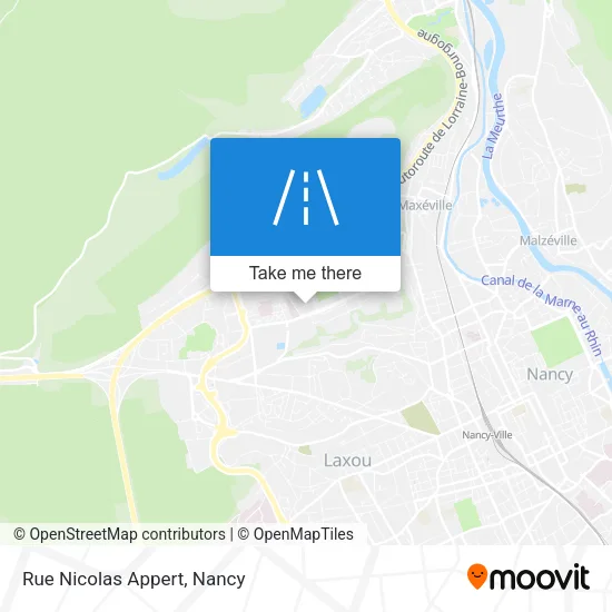 Rue Nicolas Appert map