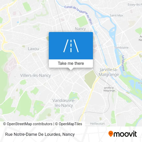 Rue Notre-Dame De Lourdes map