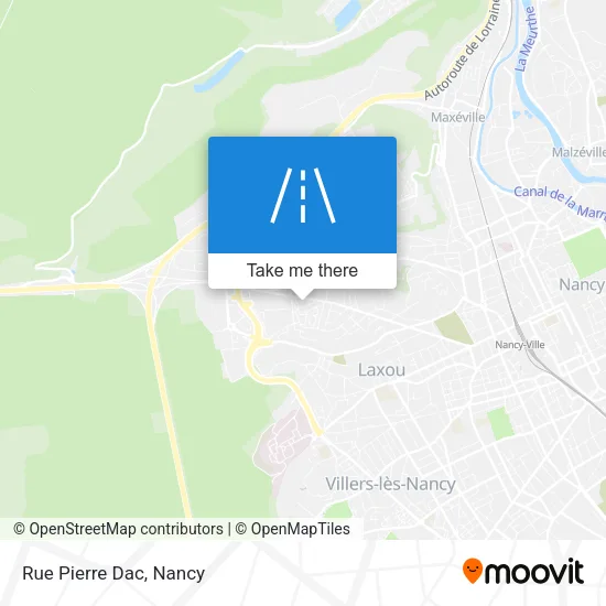 Rue Pierre Dac map