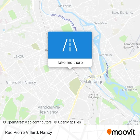 Rue Pierre Villard map