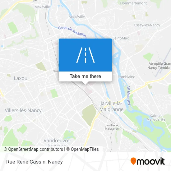 Rue René Cassin map