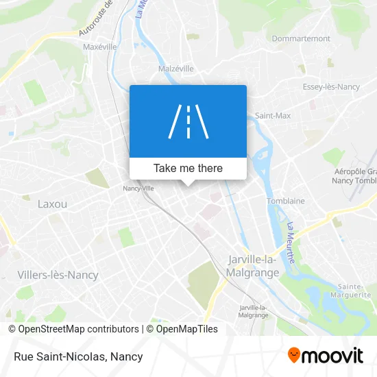Rue Saint-Nicolas map