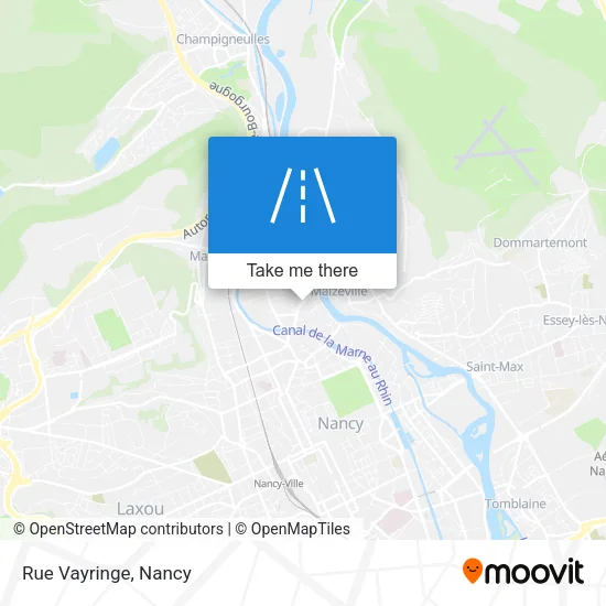 Rue Vayringe map