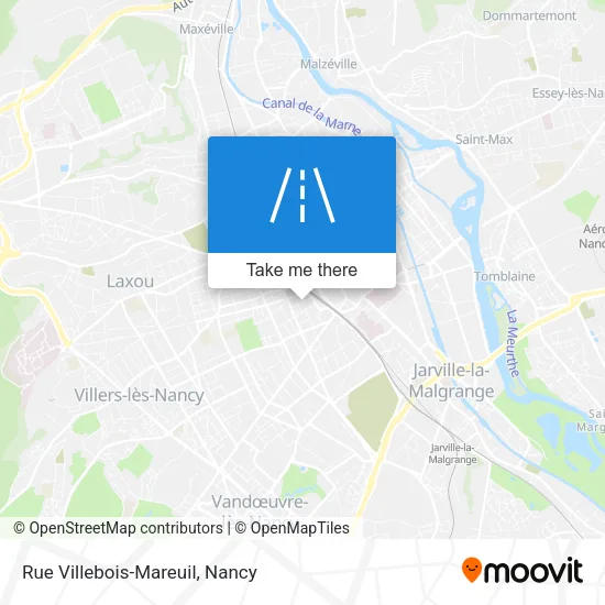 Rue Villebois-Mareuil map