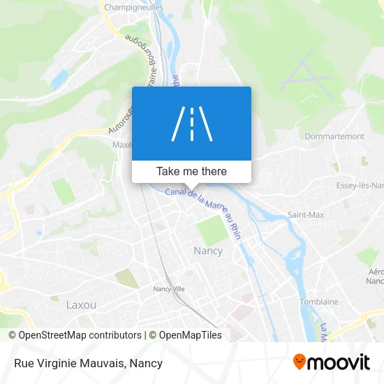 Rue Virginie Mauvais map