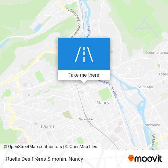 Ruelle Des Frères Simonin map