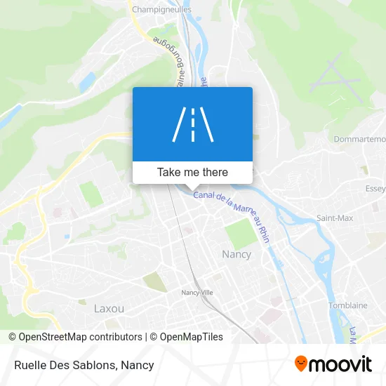 Ruelle Des Sablons map