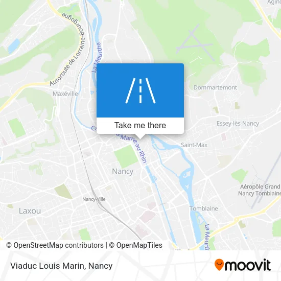 Viaduc Louis Marin map