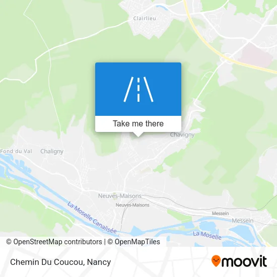 Chemin Du Coucou map