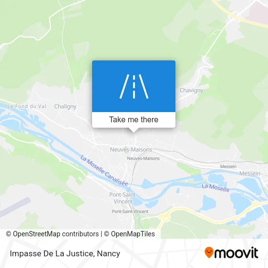 Impasse De La Justice map