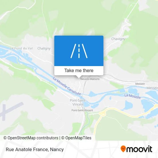 Rue Anatole France map
