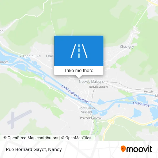 Rue Bernard Gayet map