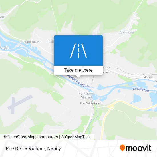 Rue De La Victoire map