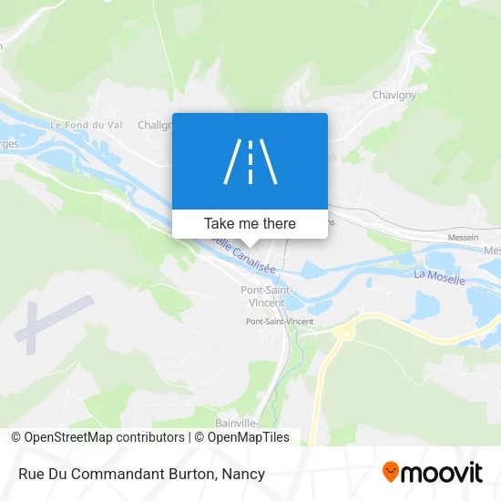 Rue Du Commandant Burton map