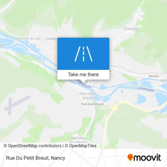 Rue Du Petit Breuil map