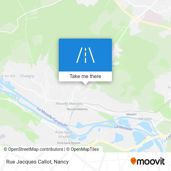 Rue Jacques Callot map