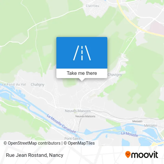 Rue Jean Rostand map