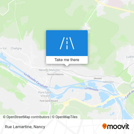 Rue Lamartine map