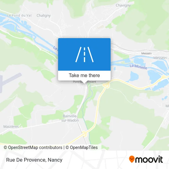 Rue De Provence map