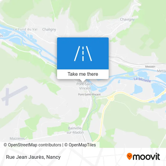 Rue Jean Jaurès map