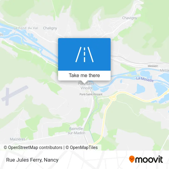 Rue Jules Ferry map