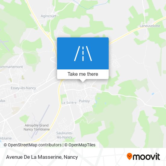 Avenue De La Masserine map